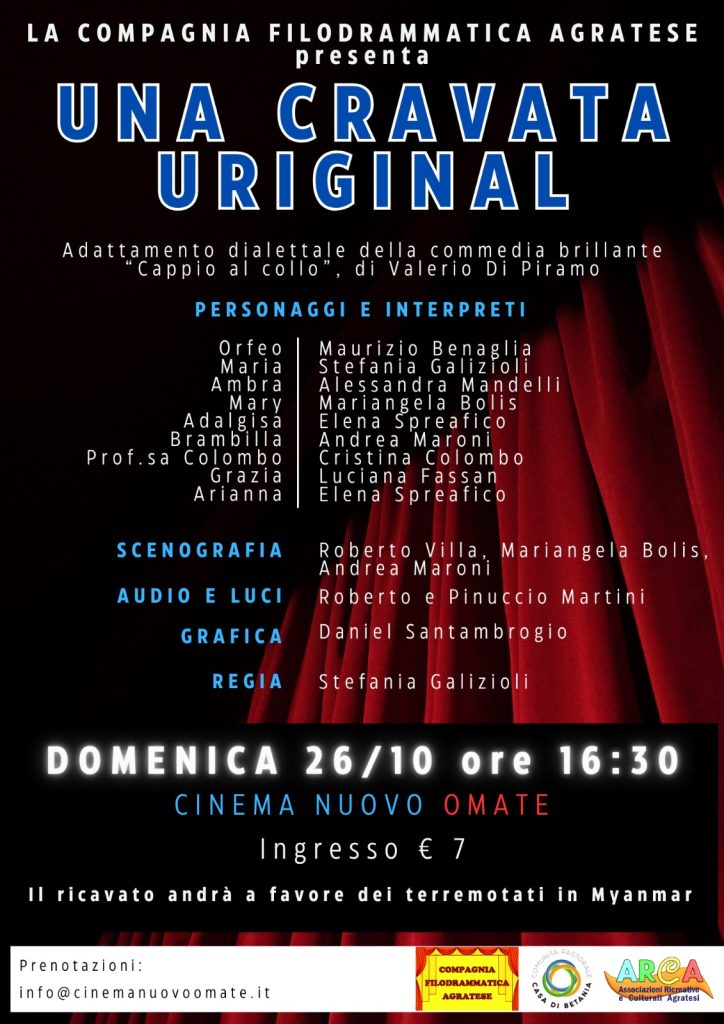 Una cravata uriginal Omate 26 ottobre 2025